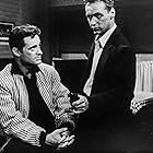 Russell Johnson and Dick Miller in Rock All Night (1957)