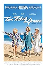 Kristin Scott Thomas, Olivia Côte, and Laure Calamy in Two Tickets to Greece (2022)