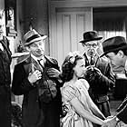 Paul Guilfoyle, Vince Barnett, Joan Carroll, Jimmy Conlin, and Tom Kennedy in Petticoat Larceny (1943)