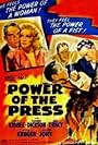 Gloria Dickson and Lee Tracy in Power of the Press (1943)