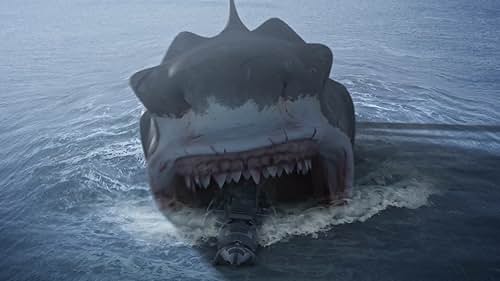 Crew members of a military vessel get more than they bargained for when they encounter a massive shark.