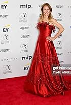 Producer and director Alba Sotorra arrives for the 50th International Emmy Awards at the New York Hilton Hotel in New York City on November 21, 2022