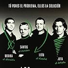 Federico D'Elía, Antonio Garrido, César Vea, and Bruno Lastra in The Pretenders (2006)