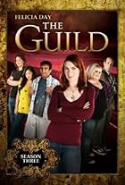 Felicia Day, Jeff Lewis, Vincent Caso, Sandeep Parikh, Amy Okuda, and Robin Thorsen in The Guild (2007)