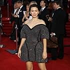 Jessica Henwick at the premiere of No Time to Die.