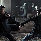 Byron Mann and Iko Uwais in Wu Assassins (2019)