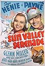 Glenn Miller, Sonja Henie, and John Payne in Sun Valley Serenade (1941)