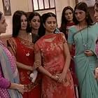 Gautami Kapoor, Pallavi Subhash Shirke, Sakshi Tanwar, Shalini Chandran, Shubhangi Atre Poorey, Kratika Sengar, and Mouni Roy in Kahaani Ghar Ghar Kii (2000)