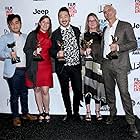 David Ariniello, Kelly Thomas, Jin Kim, Ki Jin Kim, Andrew Ahn, and Giulia Caruso at an event for 32nd Film Independent Spirit Awards (2017)