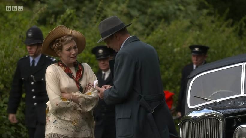 Nancy Carroll and Hugo Speer in Father Brown (2013)