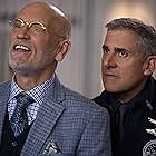 John Malkovich and Steve Carell in Budget Cuts (2022)