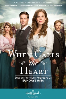 Lori Loughlin, Jack Wagner, Daniel Lissing, and Erin Krakow in When Calls the Heart (2014)