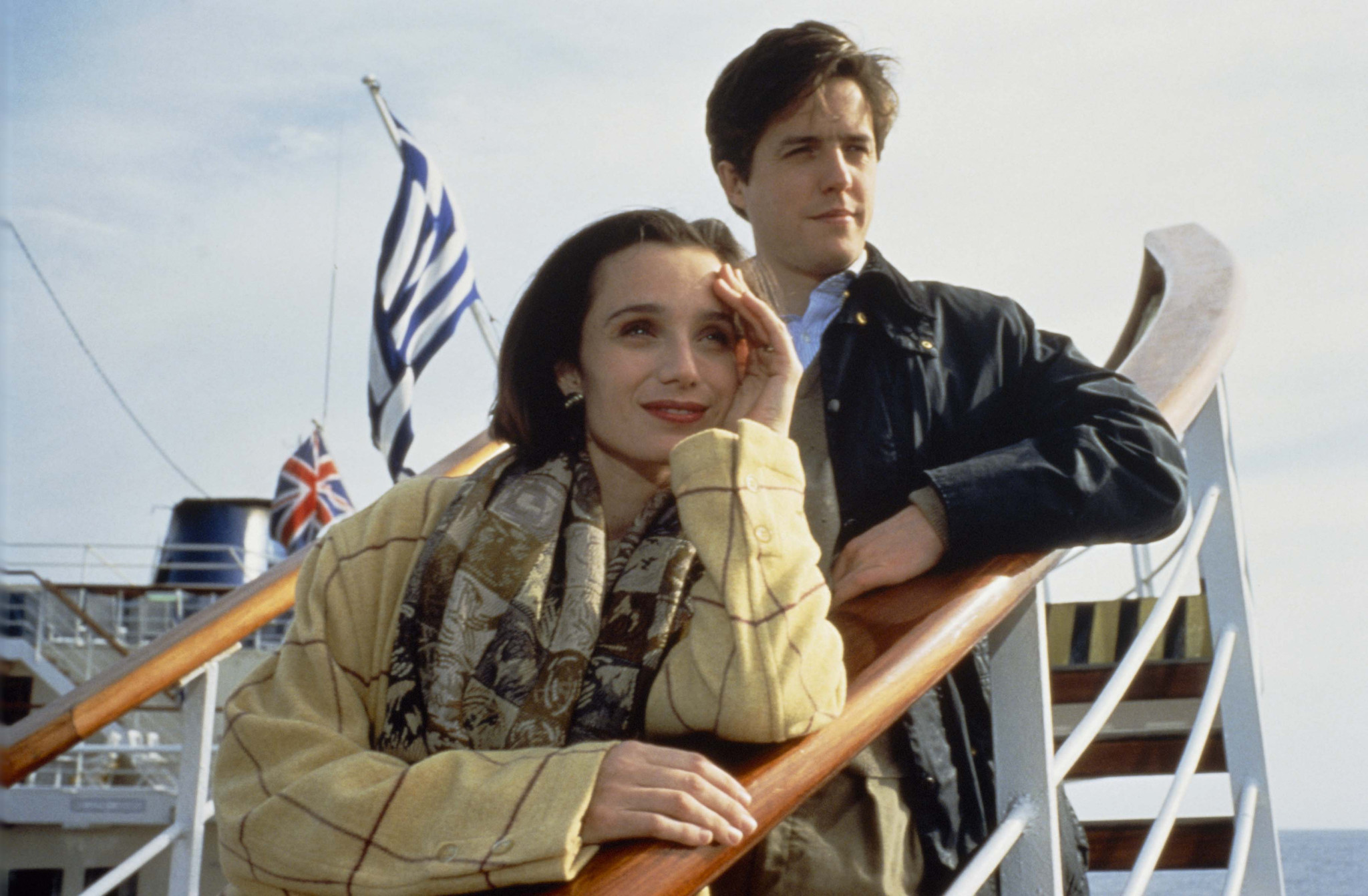 Kristin Scott Thomas and Hugh Grant in Bitter Moon (1992)