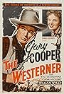 Gary Cooper, Walter Brennan, and Doris Davenport in The Westerner (1940)