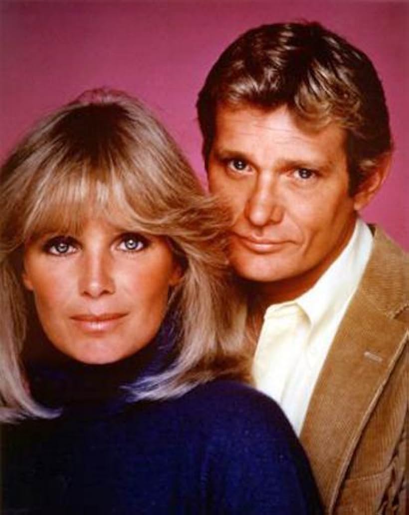 Linda Evans and Bo Hopkins in Dynasty (1981)