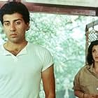 Sunny Deol and Dimple Kapadia in Arjun (1985)