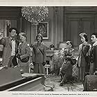 Paulette Goddard, Georgia Backus, Victoria Horne, Fred MacMurray, Ricky Ricardi, Frances Robinson, and Arleen Whelan in Suddenly It's Spring (1947)