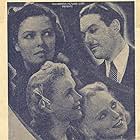 Sheila Bromley, George Douglas, Verna Hillie, and Marjorie Reynolds in Rebellious Daughters (1938)