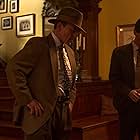 Jeff Rose as Detective Herman Cline and David Jay Schneider as Victor Elmendorf in "Lover in the Attic"