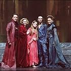 Isabelle Ferron, Cécilia Cara, Sébastien Chato, Damien Sargue, and Eléonore Beaulieu in Roméo & Juliette: De la haine à l'amour (2002)