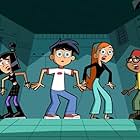 Rickey D'Shon Collins, Grey Griffin, David Kaufman, and Colleen O'Shaughnessey in The Fairly Odd Phantom (2017)