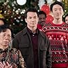 Ryan Mah, Shannon Kook, and Lillian Lim in A Big Fat Family Christmas (2022)