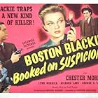 Steve Cochran, Lynn Merrick, and Chester Morris in Boston Blackie Booked on Suspicion (1945)