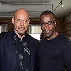 Maurice Dean Wint and director Clement Virgo at the 2017 CFC Alumni at TIFF Reception