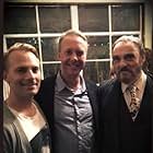 John Mawson with Craig Robert Young and John Rhys-Davies at the opening night of "The Vortex"