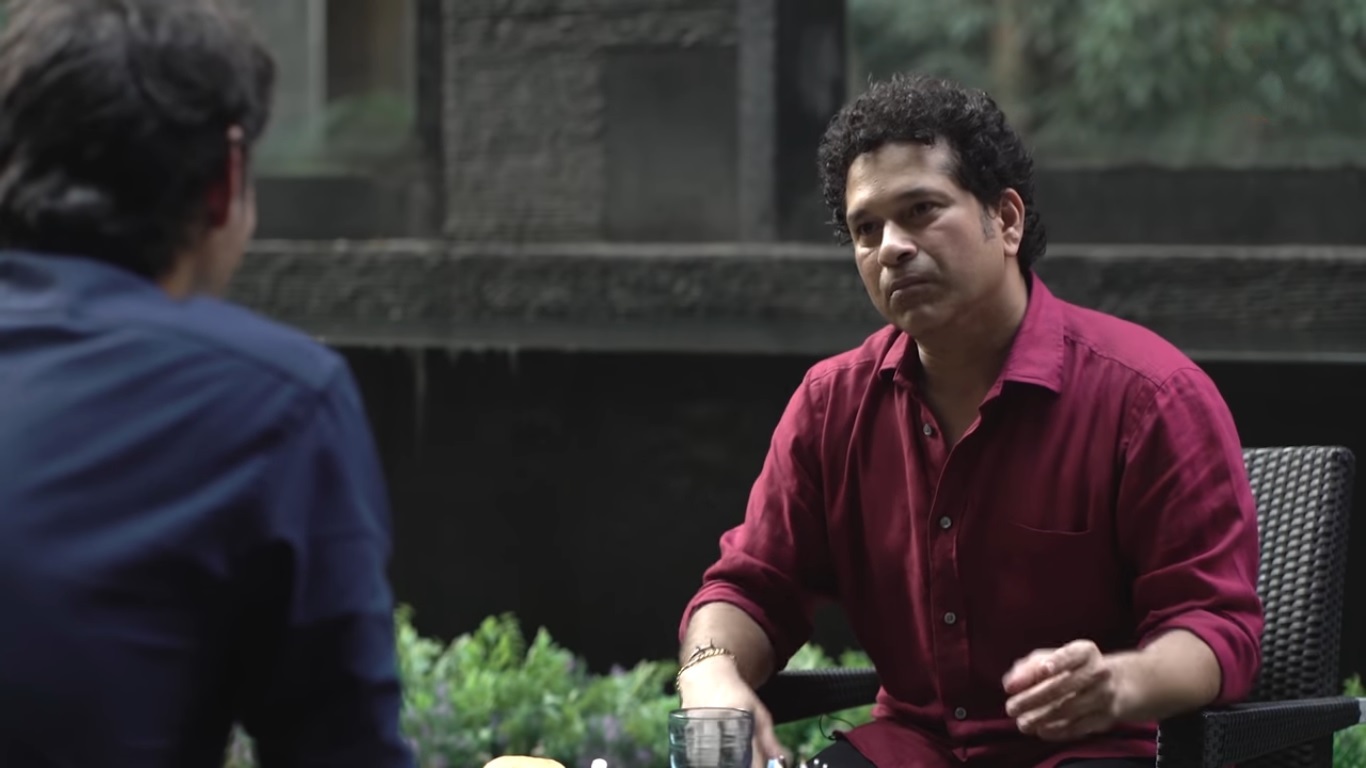 Sachin Tendulkar in Breakfast with Champions (2017)