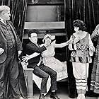 William Blaisdell, Bebe Daniels, Helen Gilmore, and Harold Lloyd in Bride and Gloom (1918)