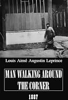 Man Walking Around the Corner