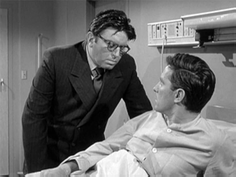 Theodore Bikel and John Cassavetes in Dr. Kildare (1961)