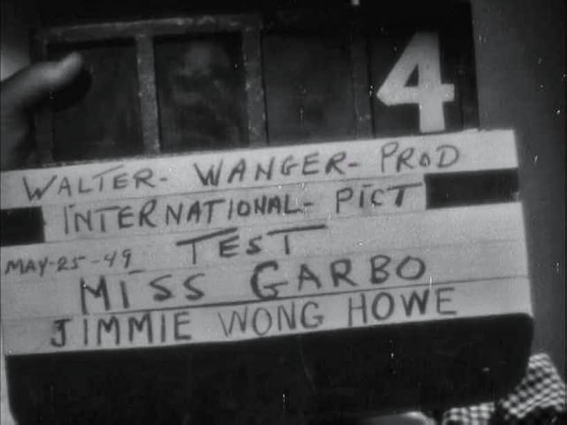 Greta Garbo and James Wong Howe
