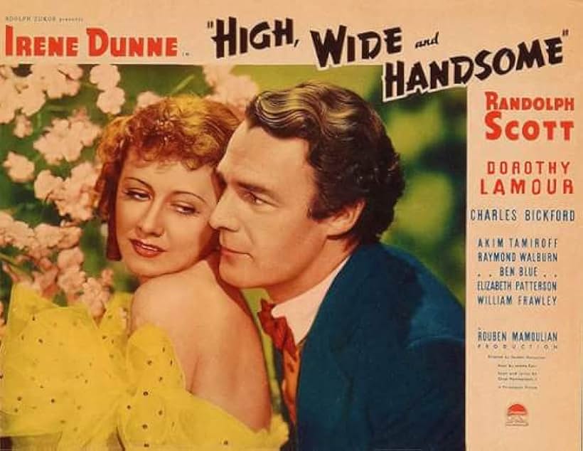 Randolph Scott and Irene Dunne in High, Wide and Handsome (1937)