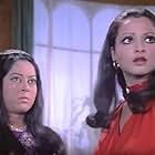 Rekha and Anita Guha in Nagin (1976)