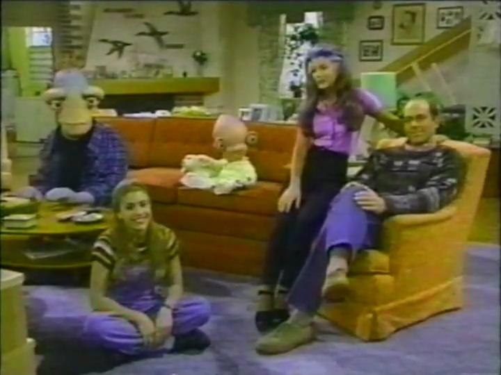 John Bedford Lloyd, Paige Tiffany, and Margaret Trigg in ABC TGIF (1989)