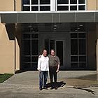 New England Studios front entrance before sign was installed .