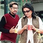 Aparna Sen and Parambrata Chattopadhyay in Chotushkone (2014)