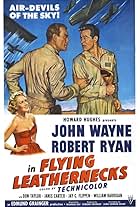 John Wayne, Janis Carter, and Robert Ryan in Flying Leathernecks (1951)