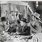 Ernie Adams, Frank Ellis, Fuzzy Knight, and Herbert Rawlinson in Stagecoach Buckaroo (1942)