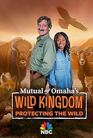 Rae Wynn-Grant and Peter Gros in Mutual of Omaha's Wild Kingdom Protecting the Wild (2023)