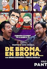 Omar Chaparro and Federico Padilla in De Broma en Broma (2021)