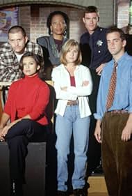 Dana Ashbrook, Nia Peeples, Clifton Collins Jr., Kellie Martin, Tina Lifford, and Matt Roth in Crisis Center (1997)