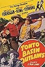 Ray Corrigan, John 'Dusty' King, Max Terhune, and Elmer in Tonto Basin Outlaws (1941)