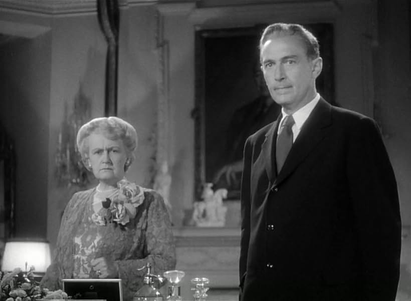 Paul Lukas and Lucile Watson in Watch on the Rhine (1943)