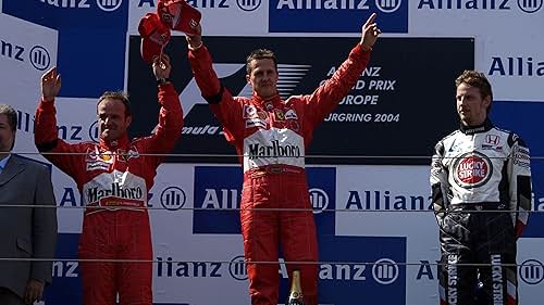 Michael Schumacher, Jenson Button, and Rubens Barrichello in Formula 1 (1950)