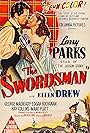 Ellen Drew and Larry Parks in The Swordsman (1948)