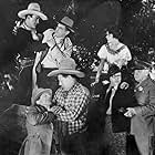 Jimmy Aubrey, Ben Corbett, Al Ferguson, Charles K. French, Gloria Joy, Jack Perrin, and Marie Quillan in Arizona Nights (1934)