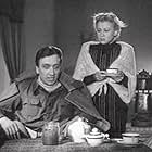 Mikhail Nazvanov and Valentina Serova in Wait for Me (1943)